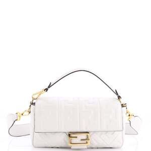 Fendi Baguette Nm Bag Zucca Embossed #249187F21B